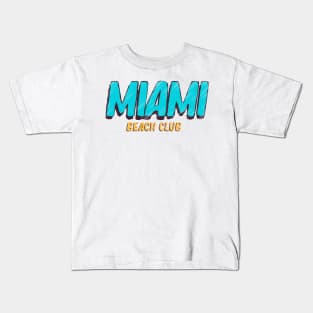 Miami Beach Club Kids T-Shirt